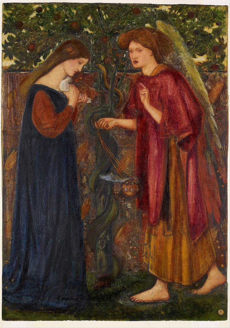 La Anunciación - Edward Burne-Jones