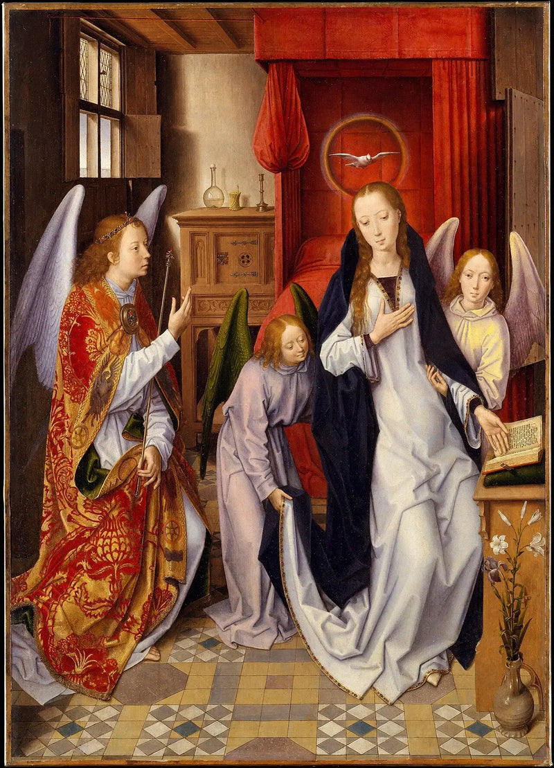 La Anunciación - Hans Memling