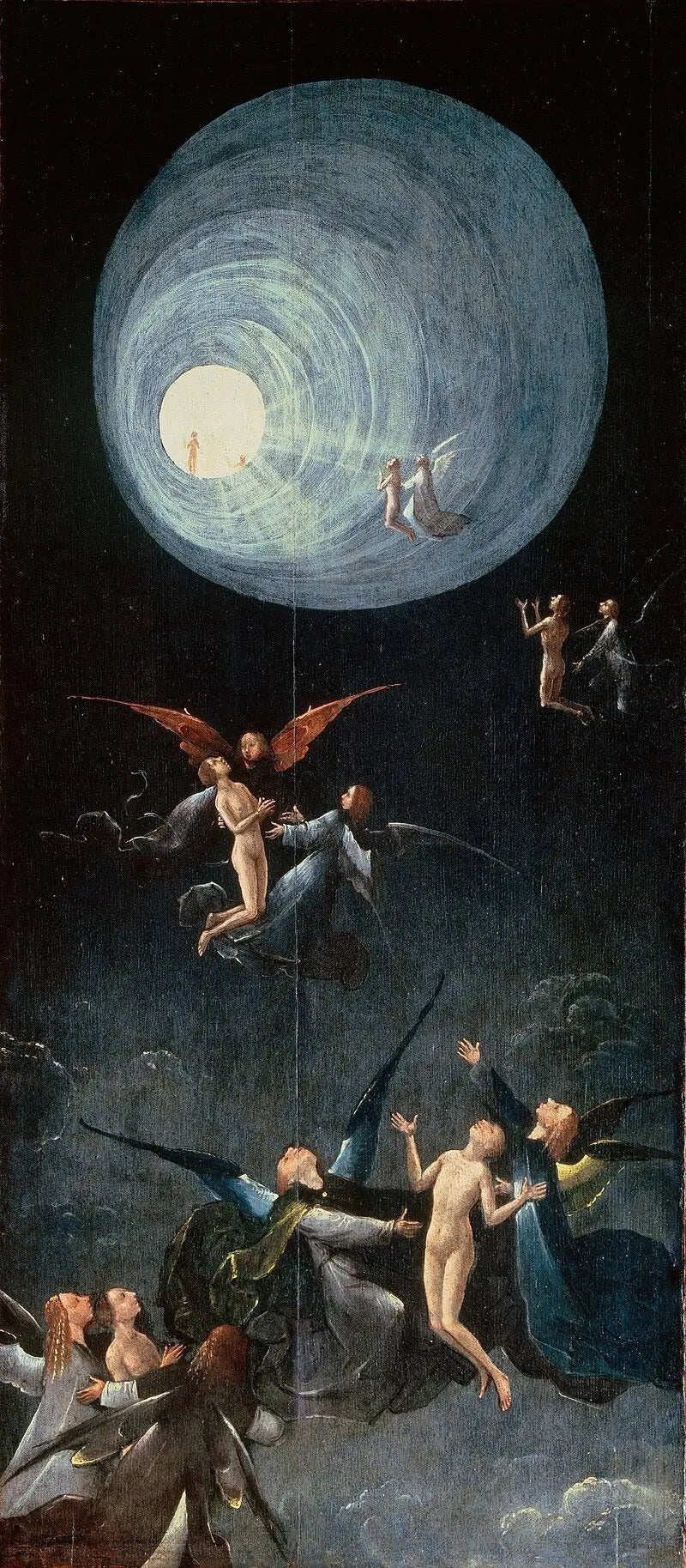 La Ascensión de los elegidos - Hieronymus Bosch