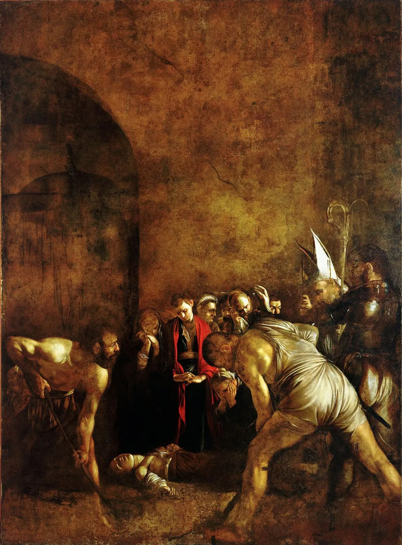 El entierro de santa Lucía - Caravaggio