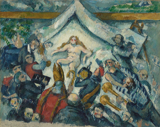 Reproduction du tableau « L'Éternel féminin - Paul Cézanne » par Alpha Reproduction en peinture à l’huile