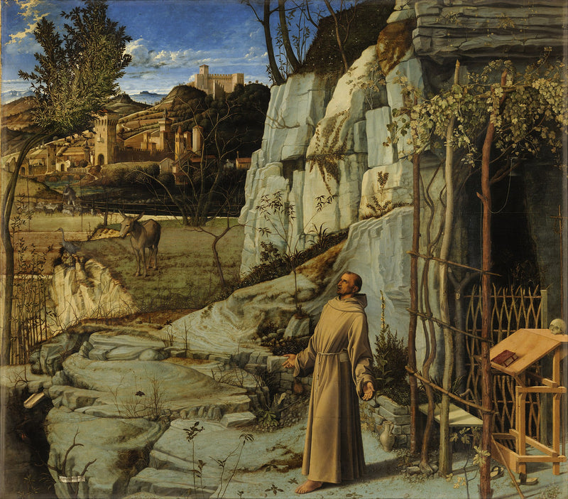 La éxtasis de san Francisco - Giovanni Bellini