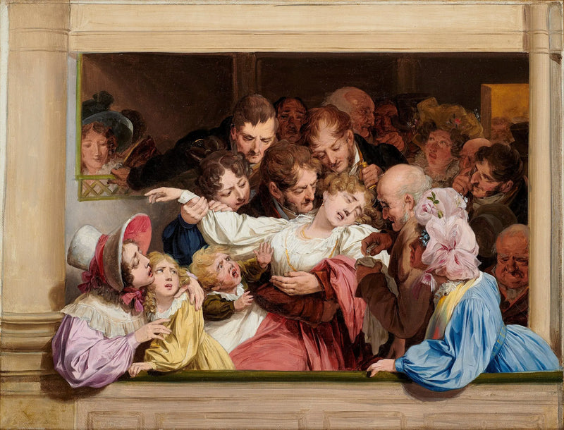 El efecto del melodrama - Louis-Léopold Boilly