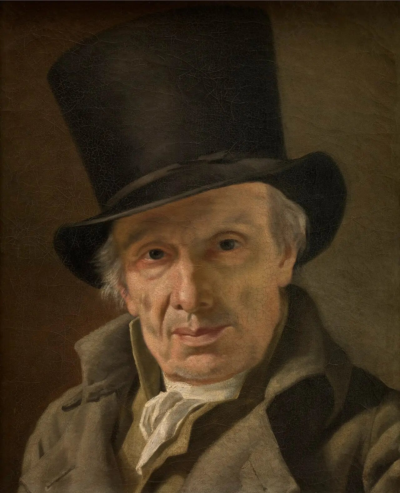 Reproduction du tableau « L'homme au chapeau - Jacques-Louis David » par Alpha Reproduction en peinture à l’huile