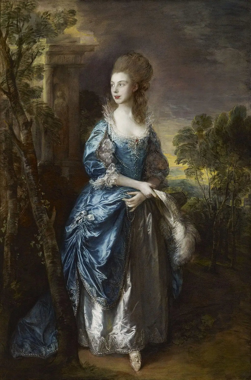 La honorable Frances Duncombe - Thomas Gainsborough