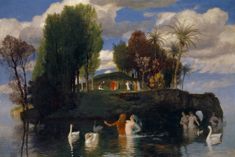 La isla de la vida - Arnold Böcklin