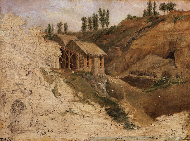 La Carrière - Théodore Rousseau