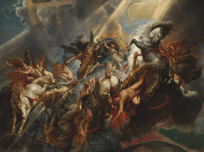La Caída de Phaeton - Peter Paul Rubens