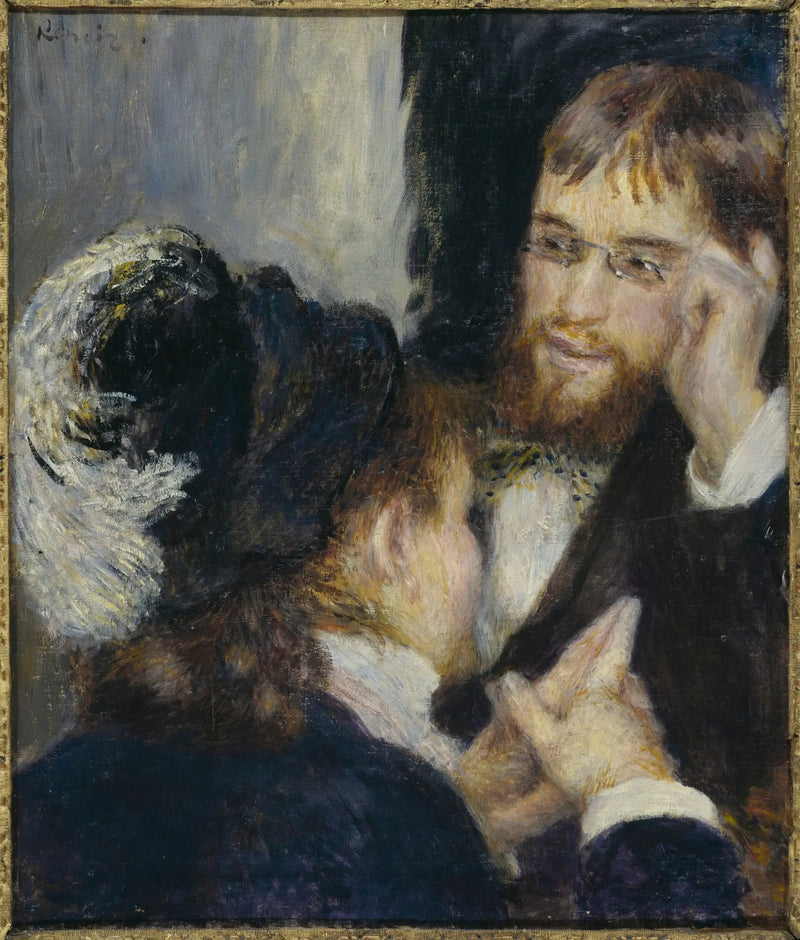 La Conversación - Pierre-Auguste Renoir