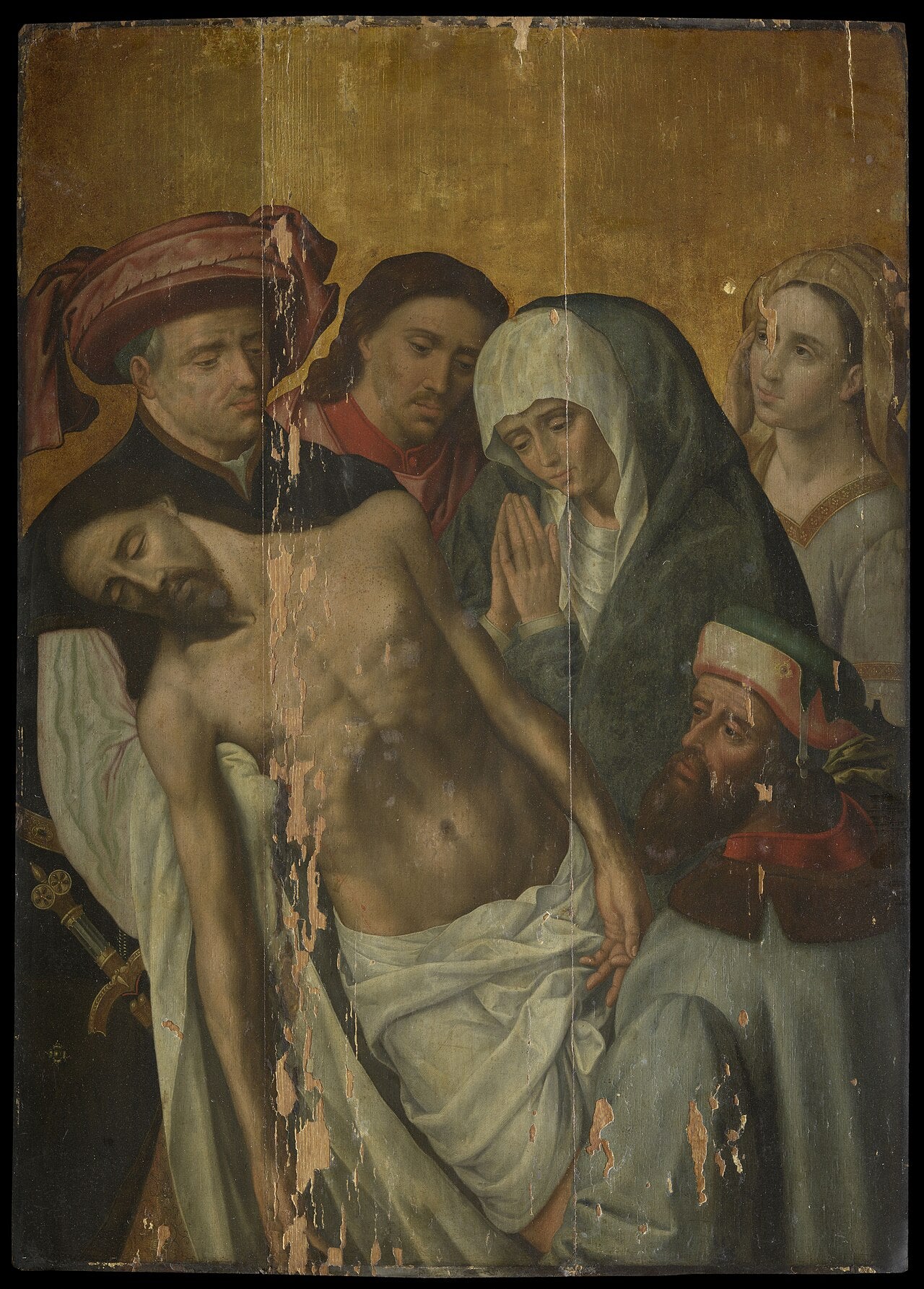 La Descente de croix - Hugo van der Goes - Alpha Reproduction