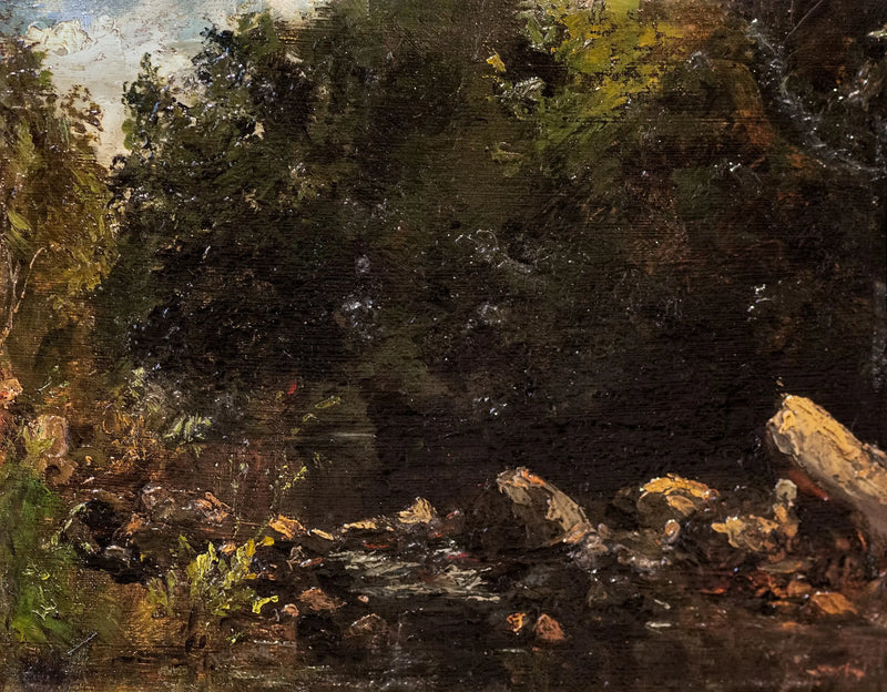 El Bosque de Fontainebleau - Gustave Courbet