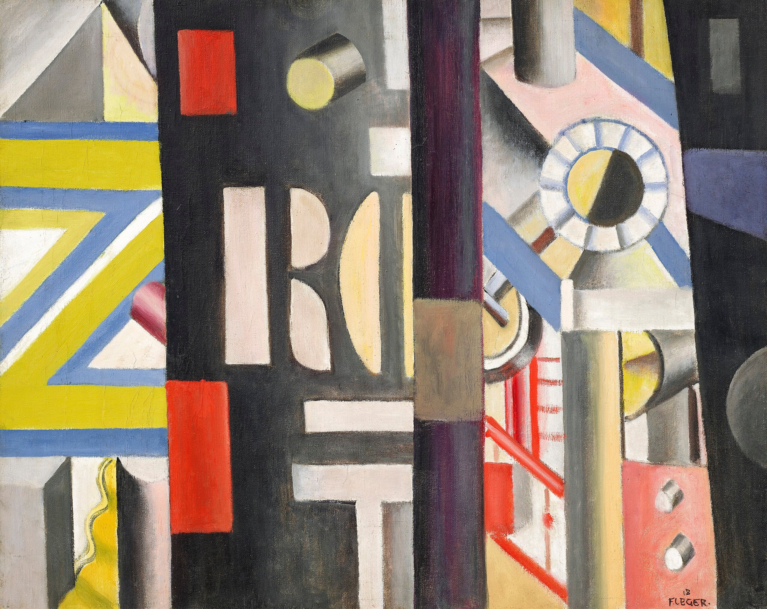 La Gare - Fernand Léger