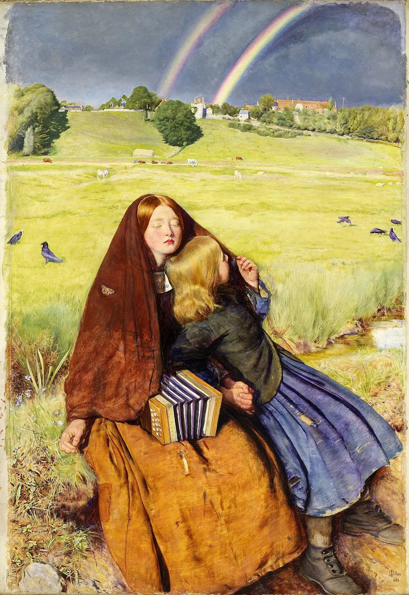 La Joven Ciega - John Everett Millais