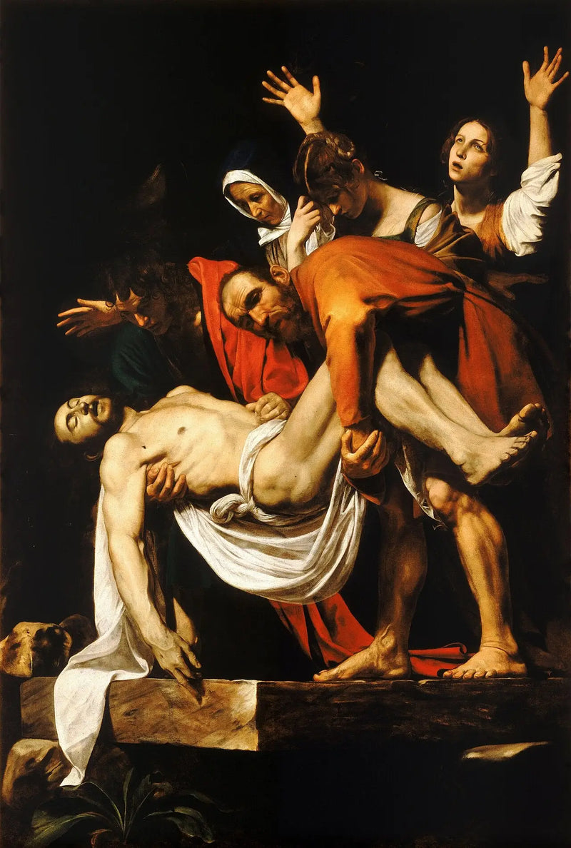 La Deposición en el sepulcro - Caravaggio