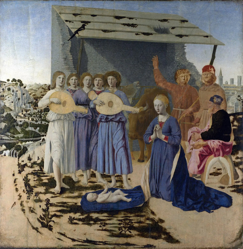 La Natividad - Piero della Francesca