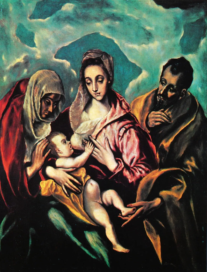 La Sagrada Familia - El Greco