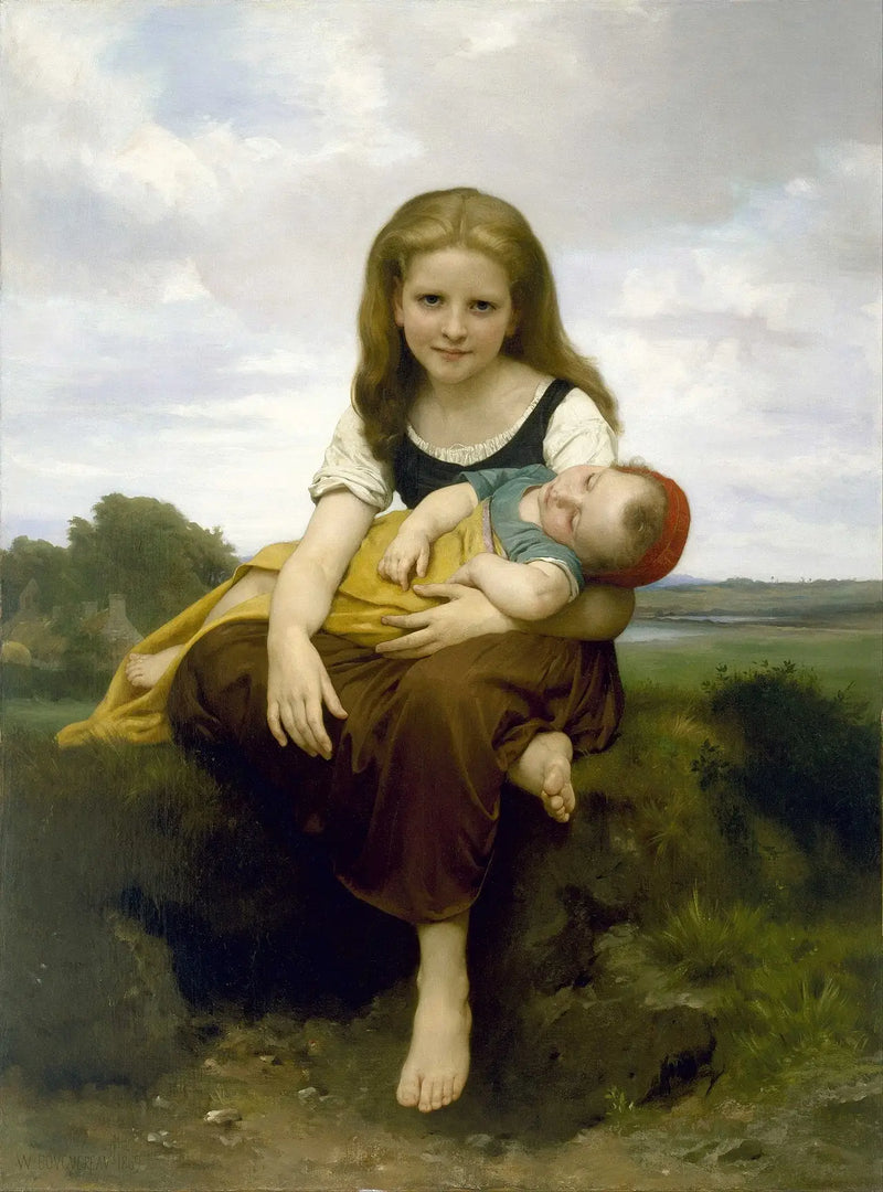 La Hermana Mayor - Bouguereau