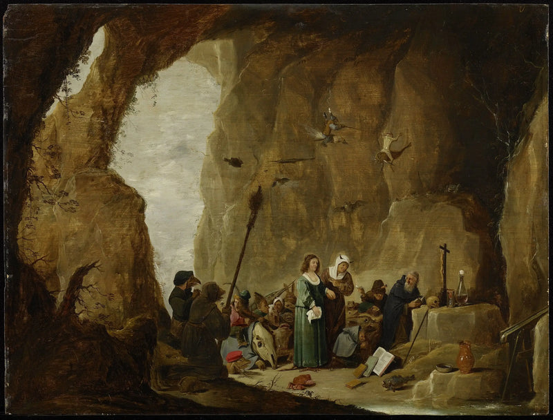La Tentación de san Antonio - David Teniers el Joven