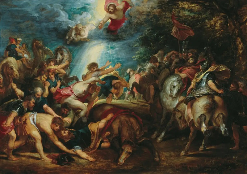 La conversión de san Pablo - Peter Paul Rubens
