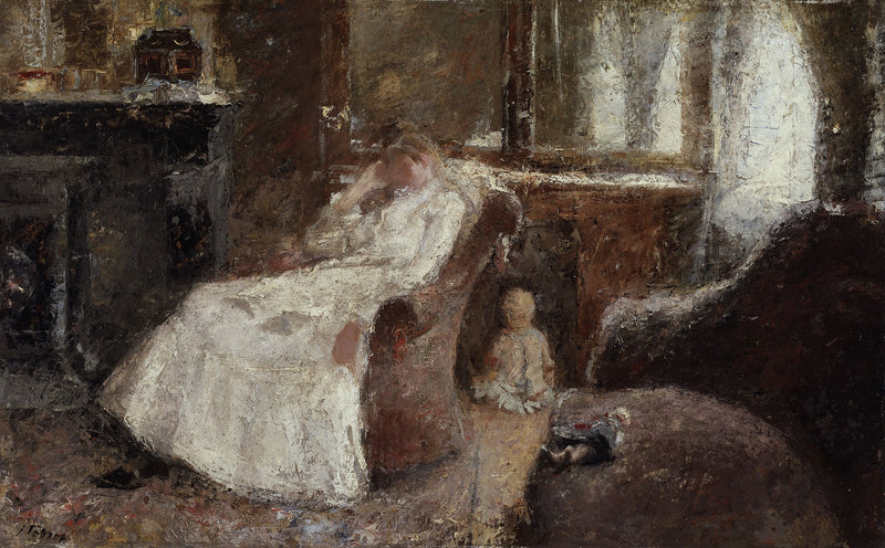 La mujer de blanco - Jan Toorop