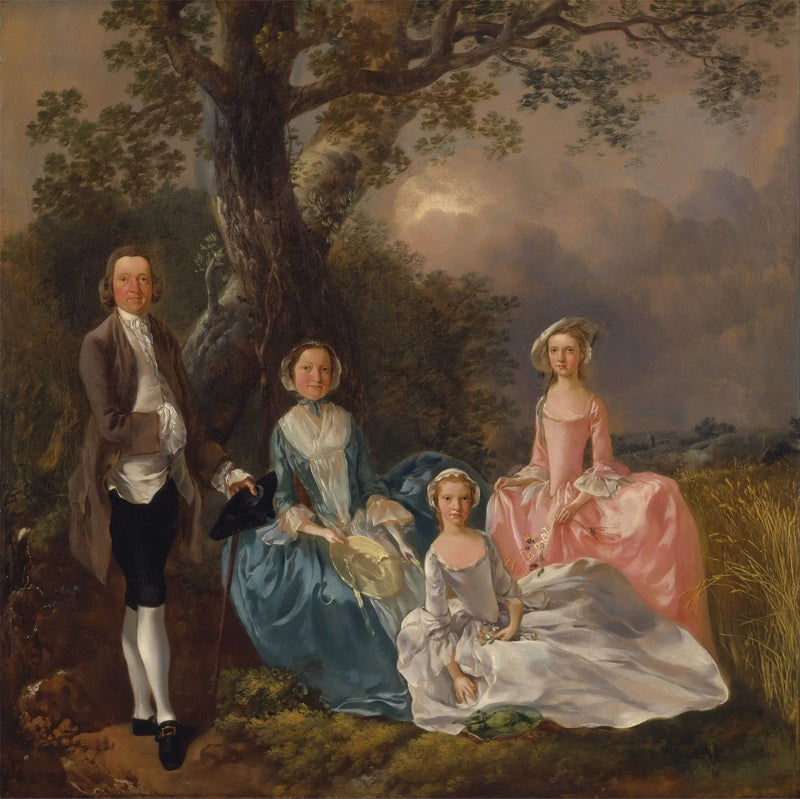 La familia Gravenor - Thomas Gainsborough