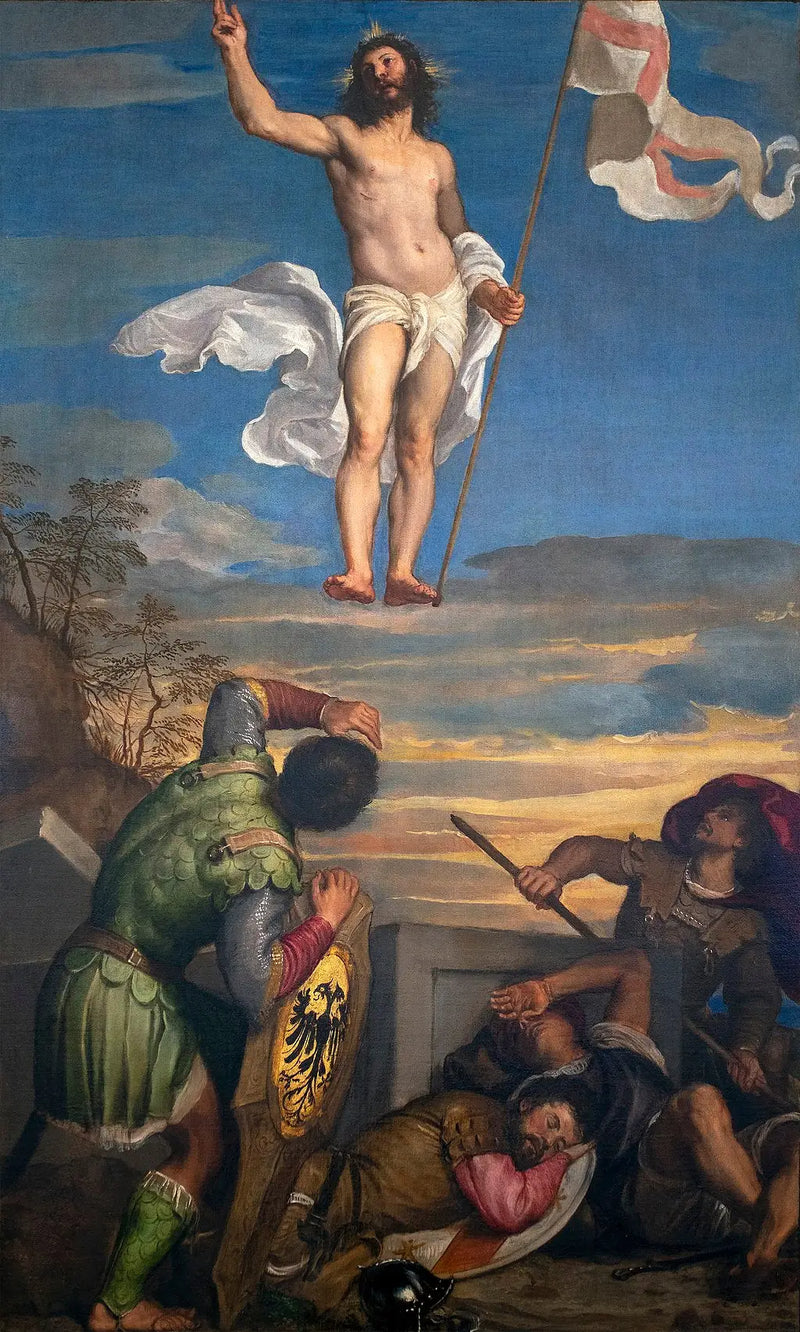 La resurrección de Cristo - Tiziano