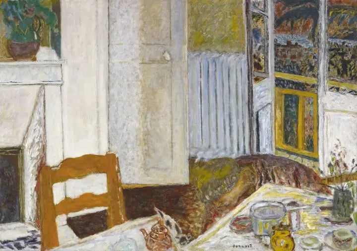 Reproduction du tableau « La salle à manger - Pierre Bonnard » par Alpha Reproduction en peinture à l’huile