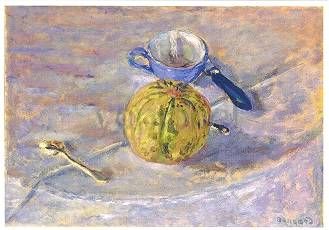 Reproduction du tableau « La tasse bleue - Pierre Bonnard » par Alpha Reproduction en peinture à l’huile