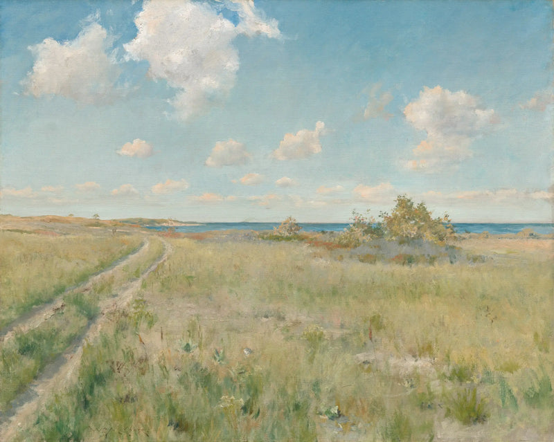 La vieja carretera hacia el mar - William Merritt Chase