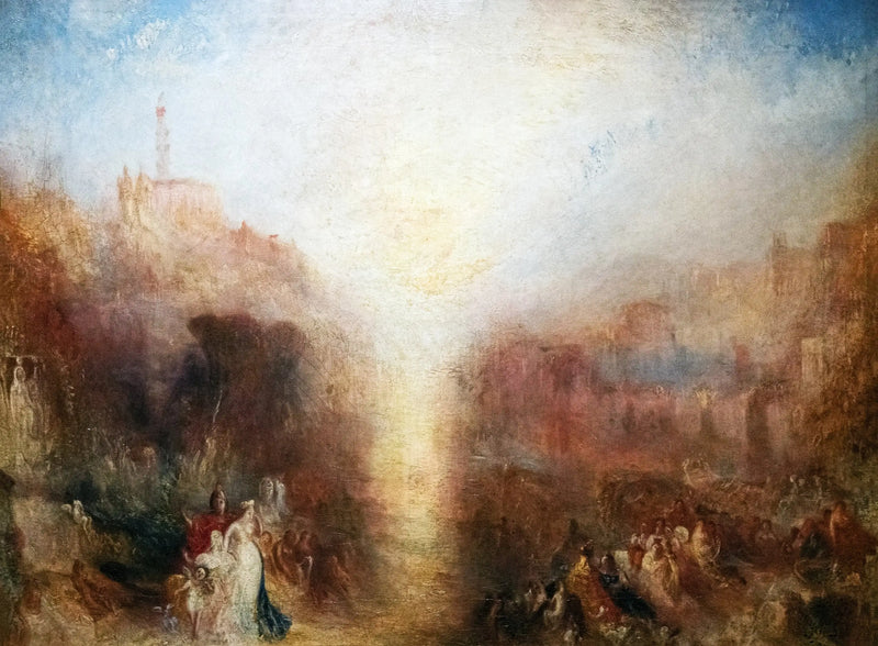 La visita al sepulcro - J. M. W. Turner