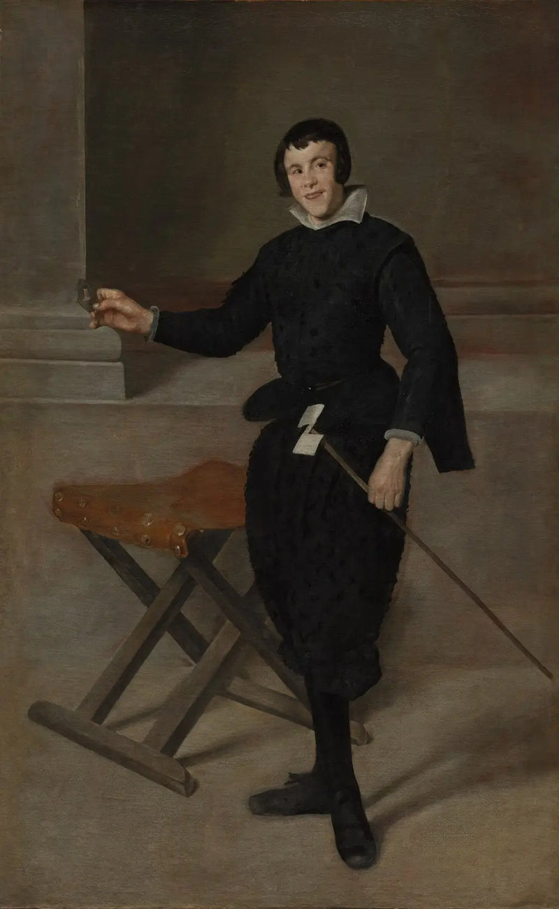 El bufón calabacillas - Diego Velázquez