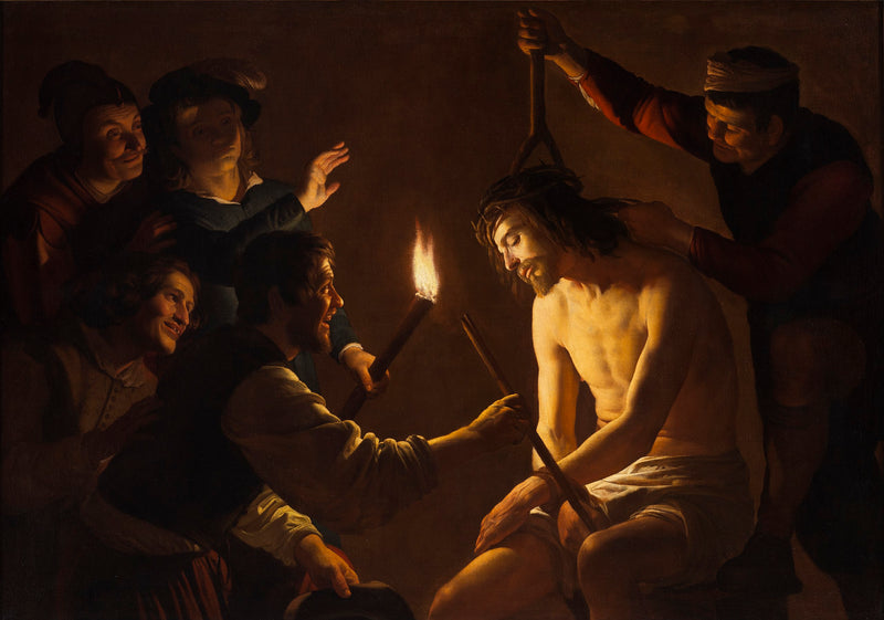 El Cristo de los ultrajes - Gerrit van Honthorst
