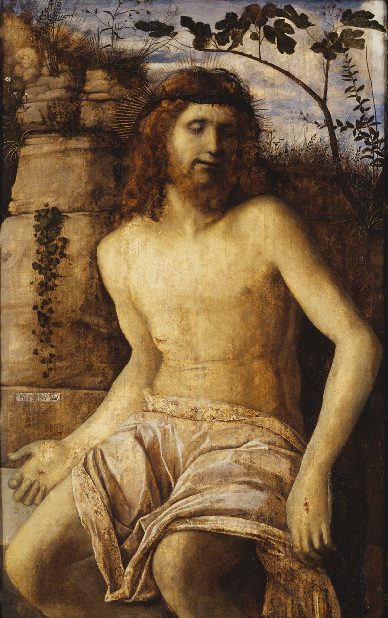 El Cristo coronado de espinas - Giovanni Bellini