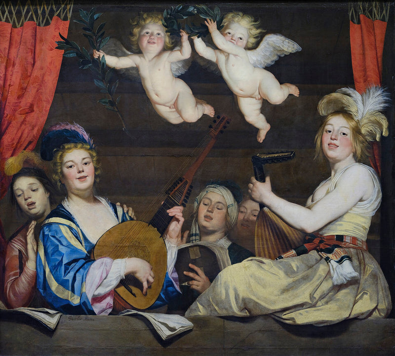 El Concierto - Gerrit van Honthorst