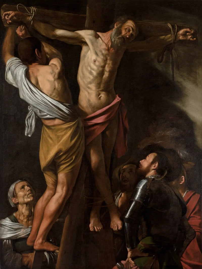 La Crucifixión de san Andrés - Caravaggio