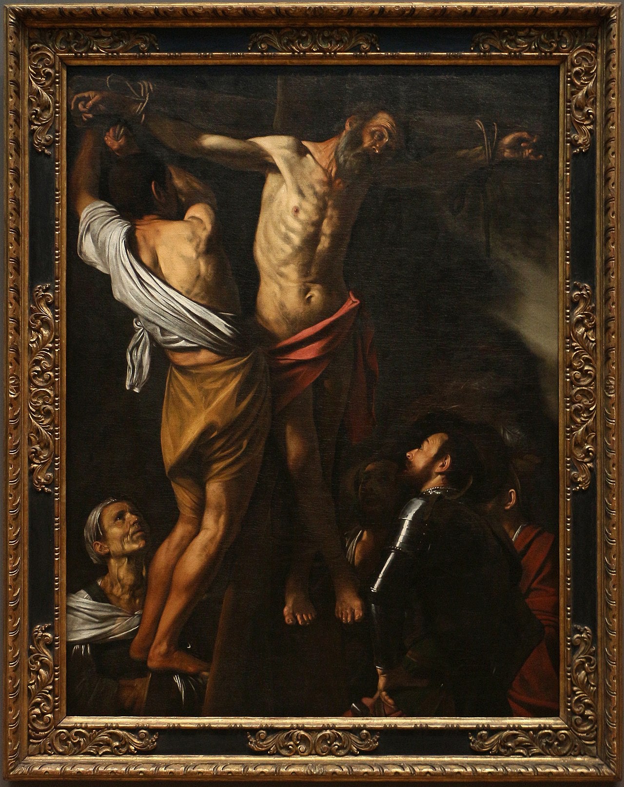 La Crucifixión de san Andrés - Caravaggio