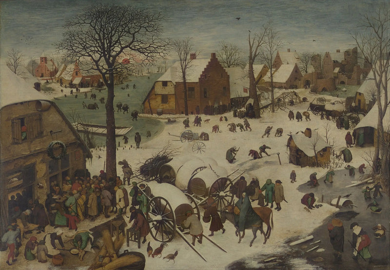 El Censo de Belén - Pieter Brueghel el Viejo