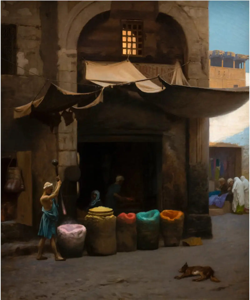 El Comerciante de colores - Jean-Léon Gérôme