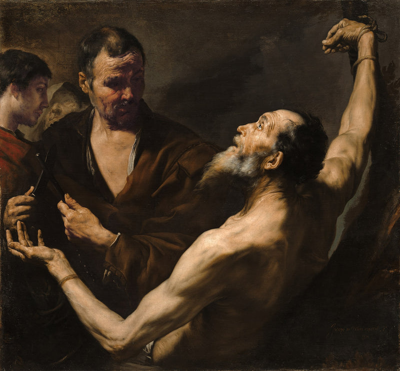 La martirio de San Bartolomé - Jusepe de Ribera