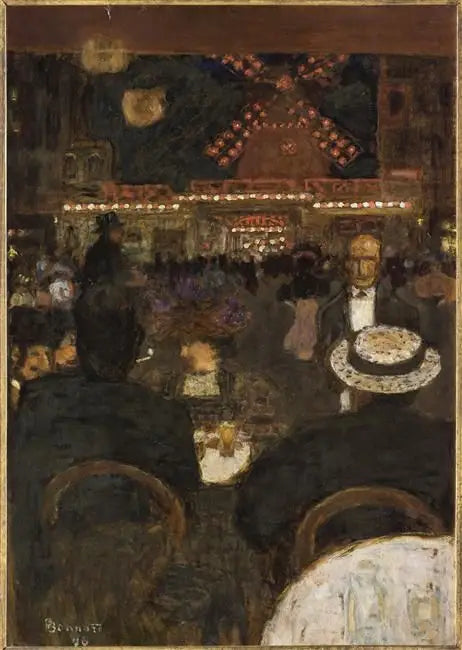 El Moulin Rouge - Pierre Bonnard