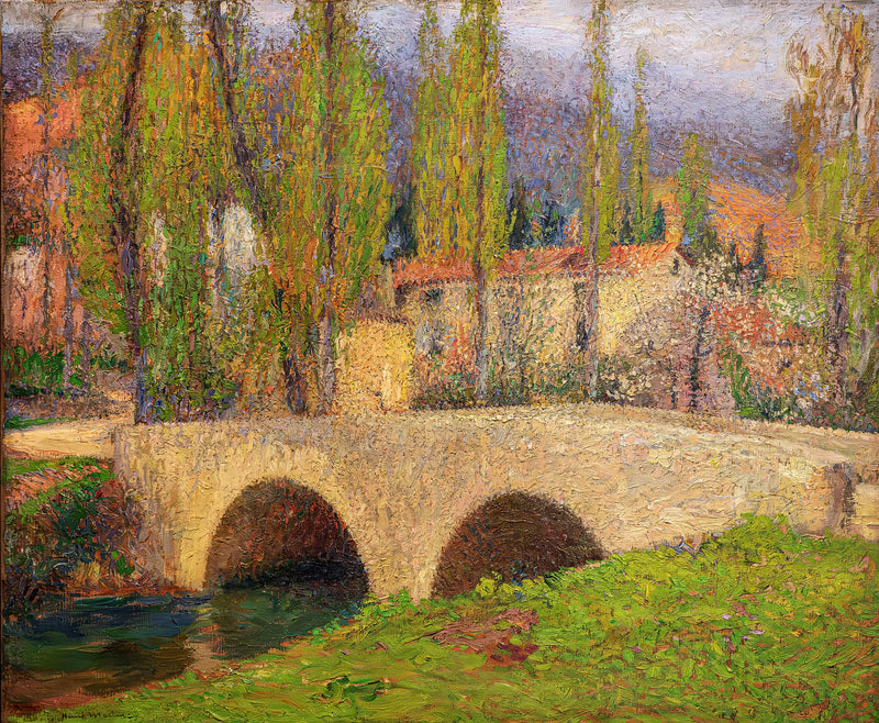 Le Pont de Labastide-du Vert - Henri-Jean Guillaume Martin