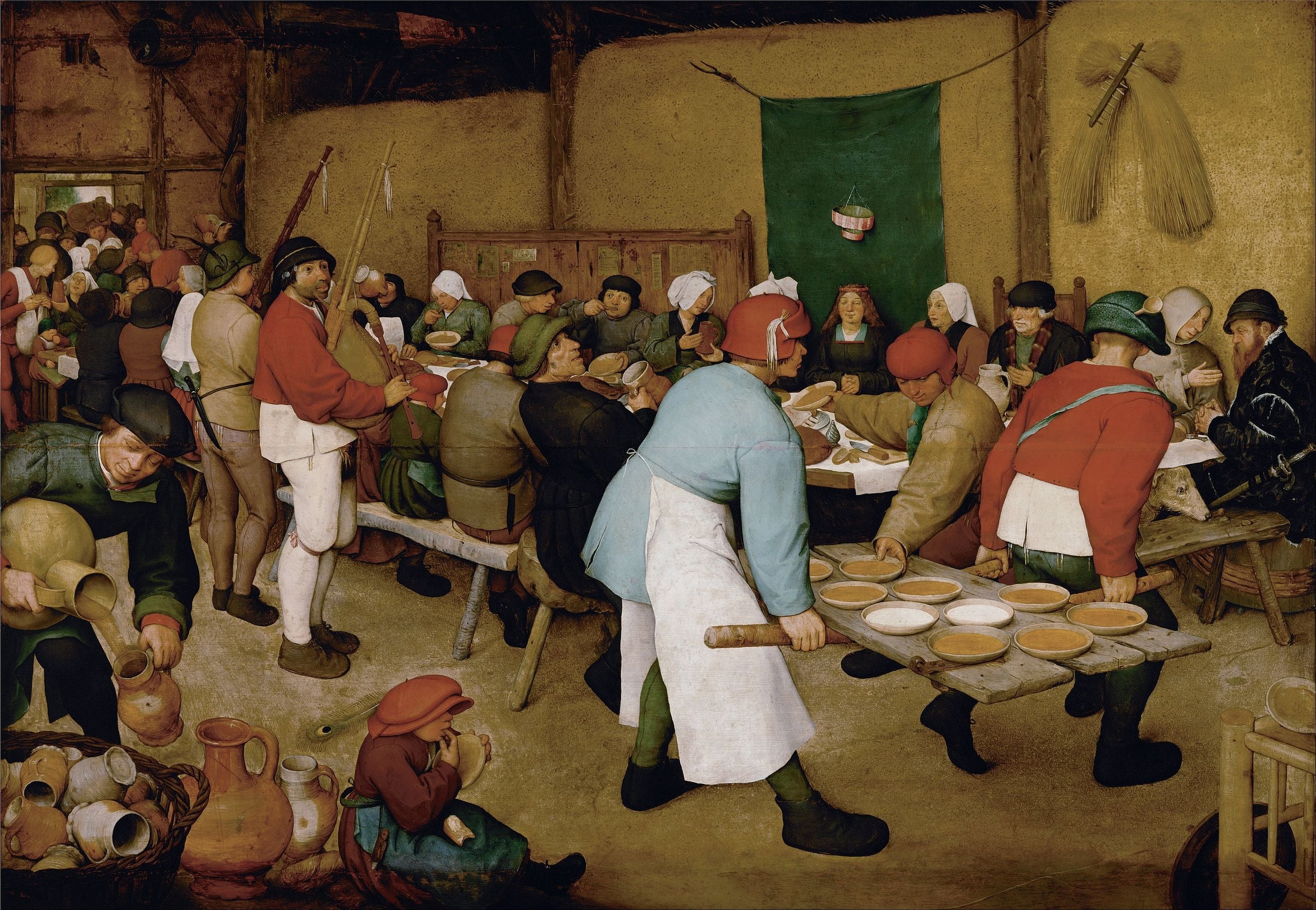 Le Repas de noce - Pieter Brueghel the Elder - Alpha Reproduction