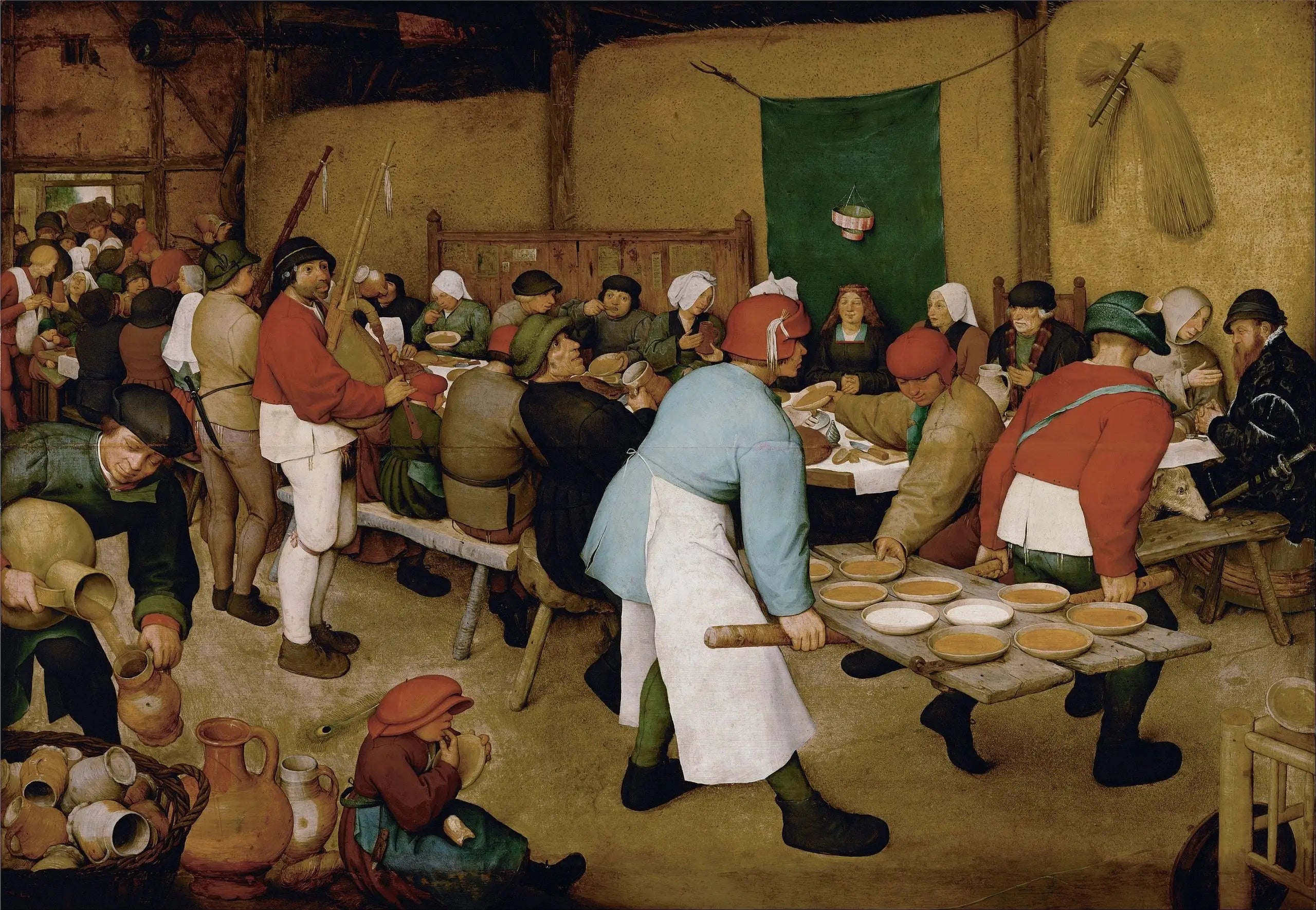 Le Repas de noce - Pieter Brueghel the Elder - Alpha Reproduction