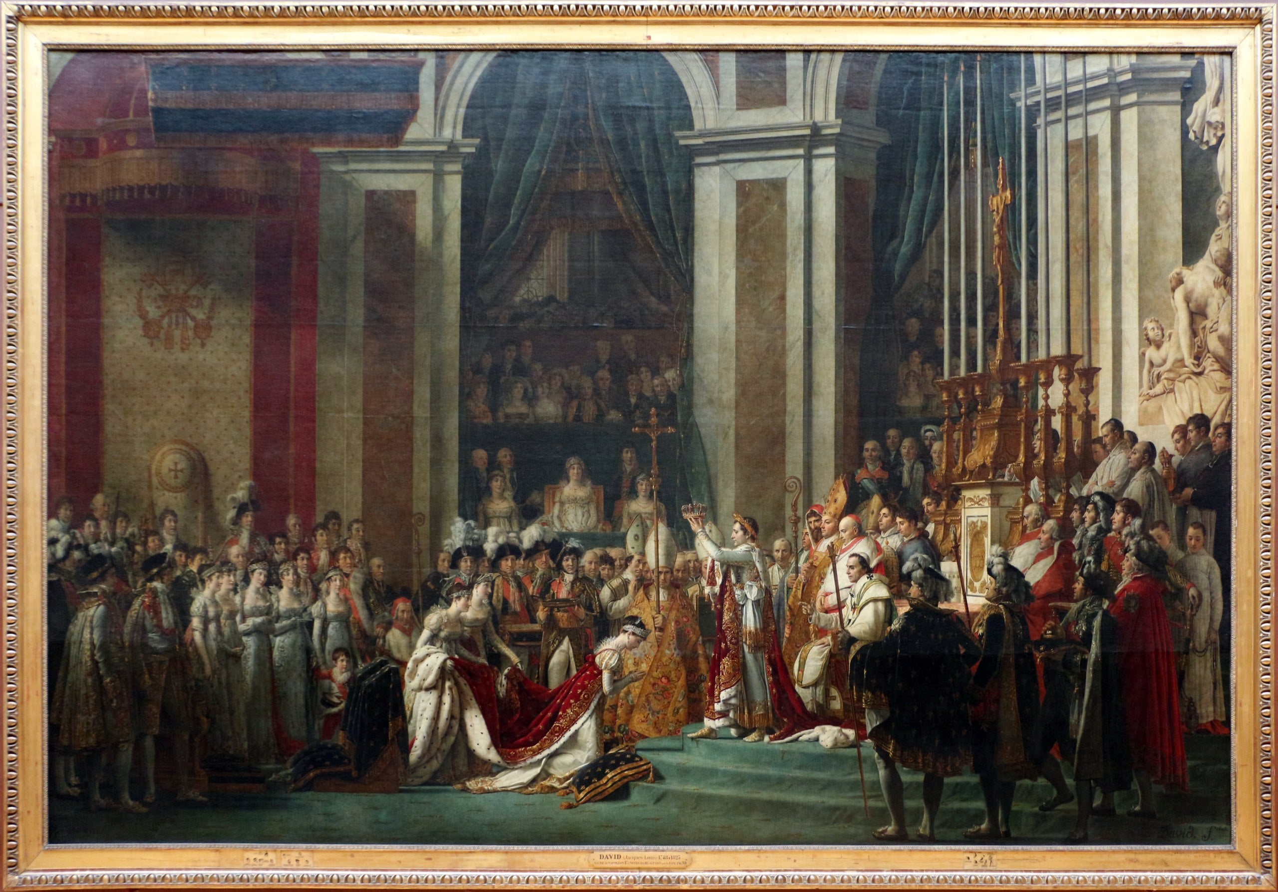 Le Sacre de Napoléon - Jacques-Louis David - Alpha Reproduction