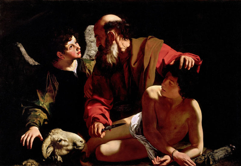 El Sacrificio de Isaac - Caravaggio