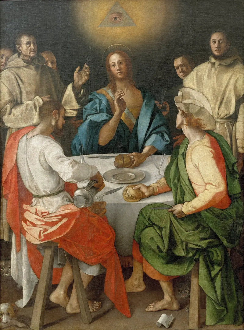 La Cena en Emmaüs - Pontormo