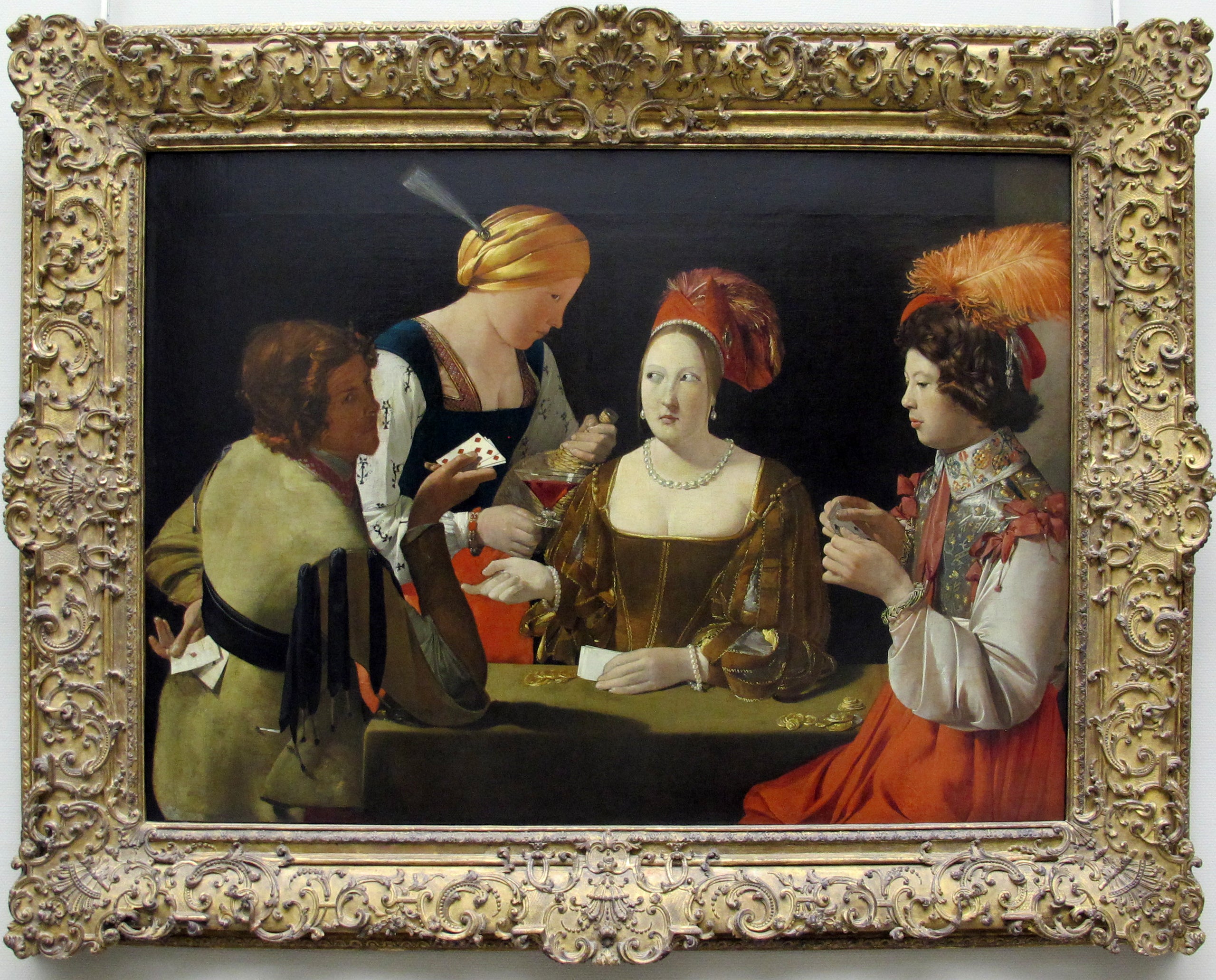 Le Tricheur à l’as de carreau - Georges de La Tour - Alpha Reproduction