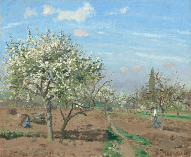 El Huerto - Camille Pissarro