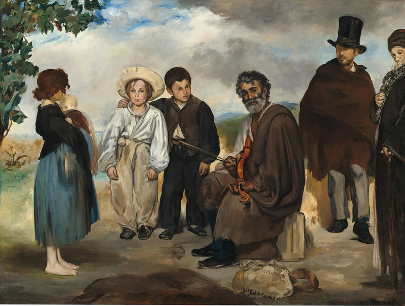 El Viejo Músico - Édouard Manet