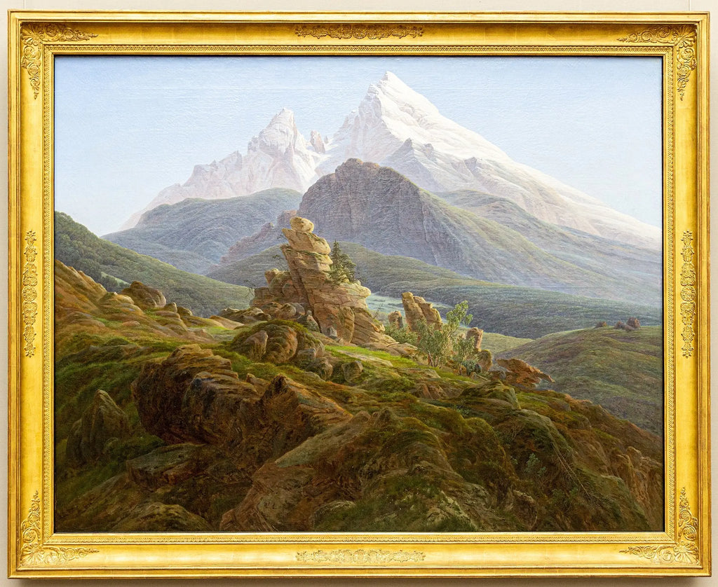Le Watzmann - Caspar David Friedrich - Alpha Reproduction